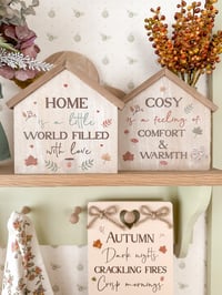 Image 1 of SALE! Autumn Home Signs ( 2 Styles )