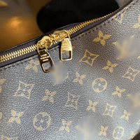 Image 2 of Slouchy Monogram Shoulder Bag