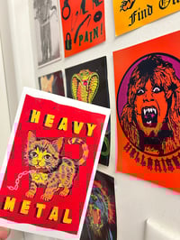 Image 1 of Heavy Metal - 6” x 4” Print