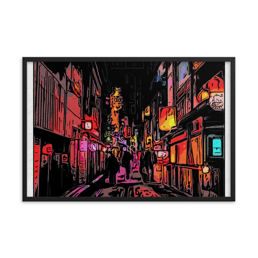 ZEN EXP - Chinatown I Framed photo paper poster