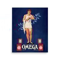 Image 4 of Omega 1932 LA Olympics poster