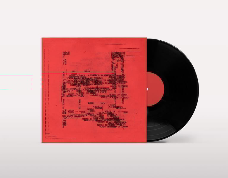 ‘Words In Error’ - Cafe Racer LP