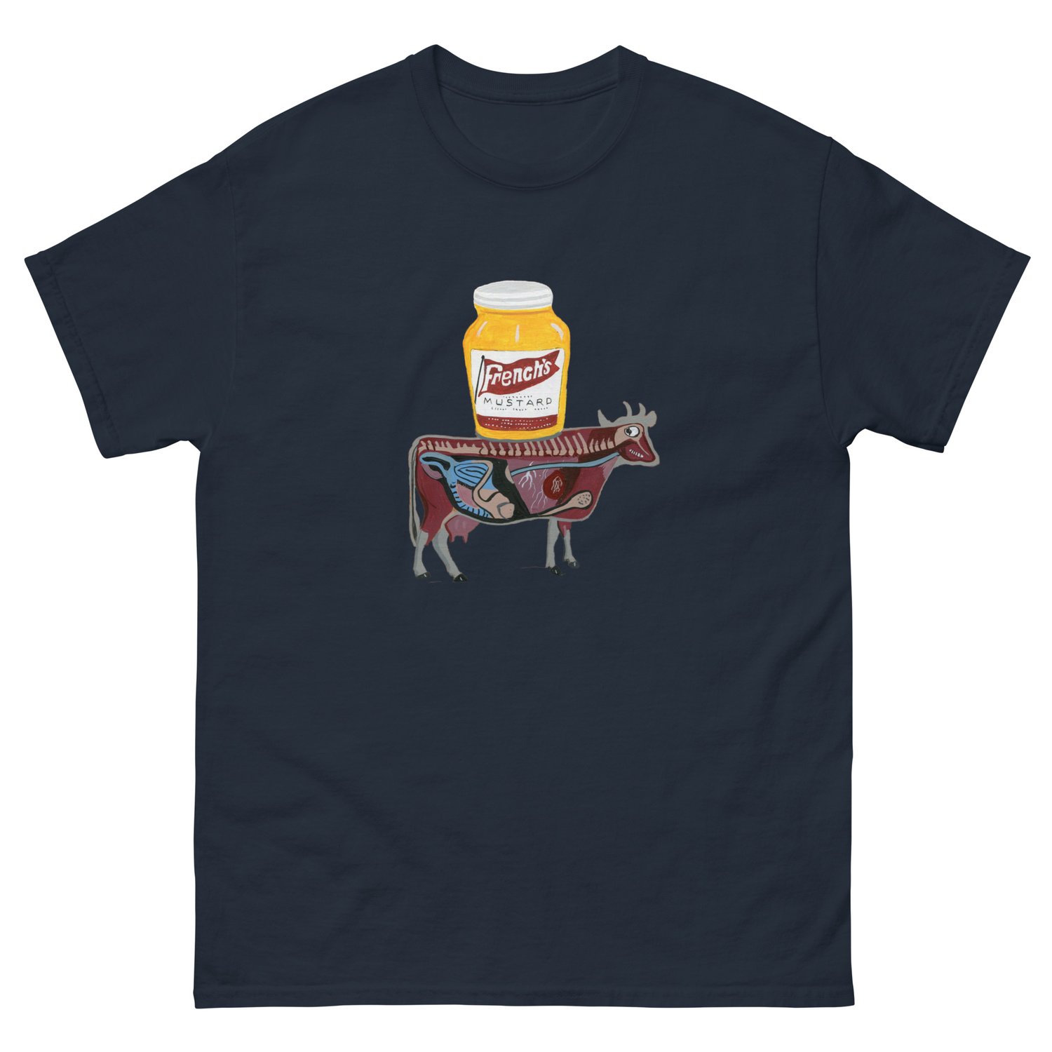 Image of MUSTARD COW T-SHIRT