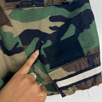 Image 5 of RILEY camo patch vintage repurposed shorts