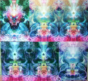 Image of meditational bliss lenticular