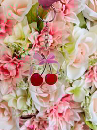 Ms Cherry Coquette Keychain 