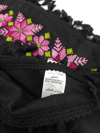 Image 3 of Bethlehem Star Tatreez @hirbawi Keffiyeh- hand stitched embroidery Palestine