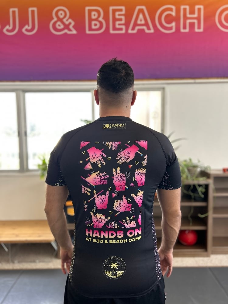Image of BJJ&Beach Camp 2024 limited edition rashguard