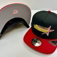 Image 3 of New Era 9Fifty A-Frame Astros  Pre Curved 