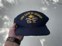 Image 1 of USS CAPE ST GEORGE HAT / SNAPBACK