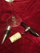 Image of Bottle Stopper and Corkscrew Combined
