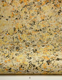 Marbled Paper Fall Colors Stone Pattern - 1/2 sheets