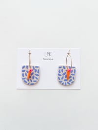 Paire de créoles PERLACERA O