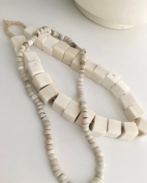 Image of Beads for your home - Square Soft White