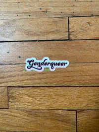 Image 1 of Genderqueer Sticker 