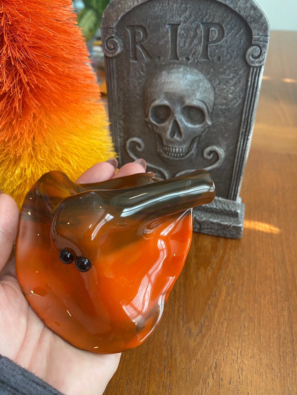 Image of Orange And Black Whispy, Medium