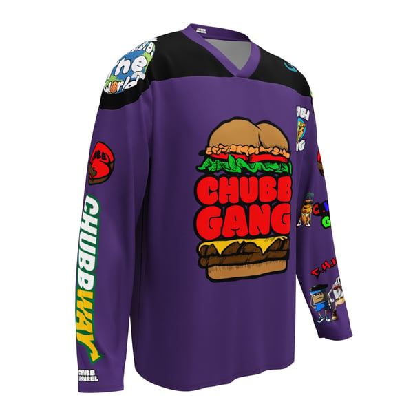 Image of Vintage Designer C.H.U.B.B. Hockey Jersey