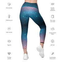 Image 4 of Galaxy Leggings With Pockets!