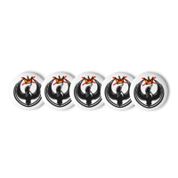 Image 2 of Rebel Loon No Kings - Set of 5 pin buttons