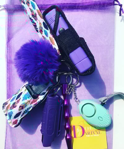 Image of Purple feather PB
