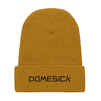 Image 3 of DOMESICK Camel Waffle Beanie