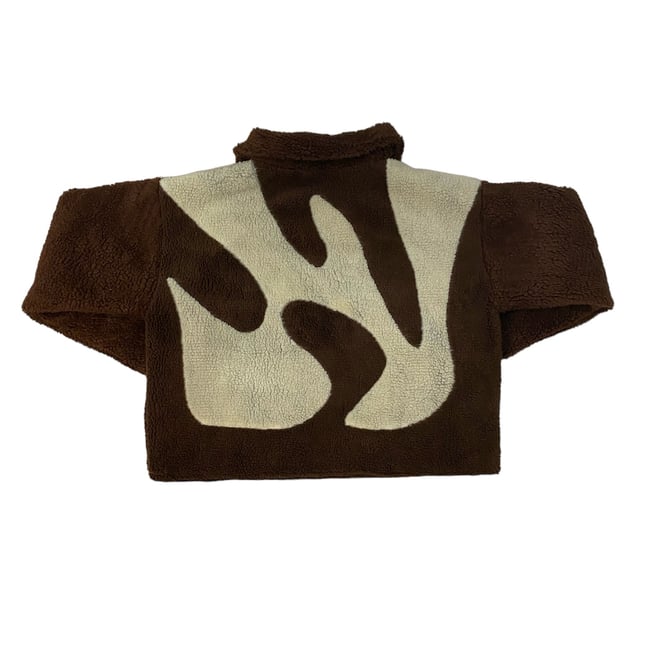 Brown Fleece Jersey