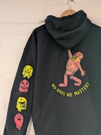 Image 3 of Mr Blobby hoodie (back print) size L