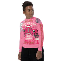 Image 4 of Youth Pink BCAM Compression Shirt