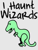 Image of I Haunt Wizards Dinosaur T-Shirt