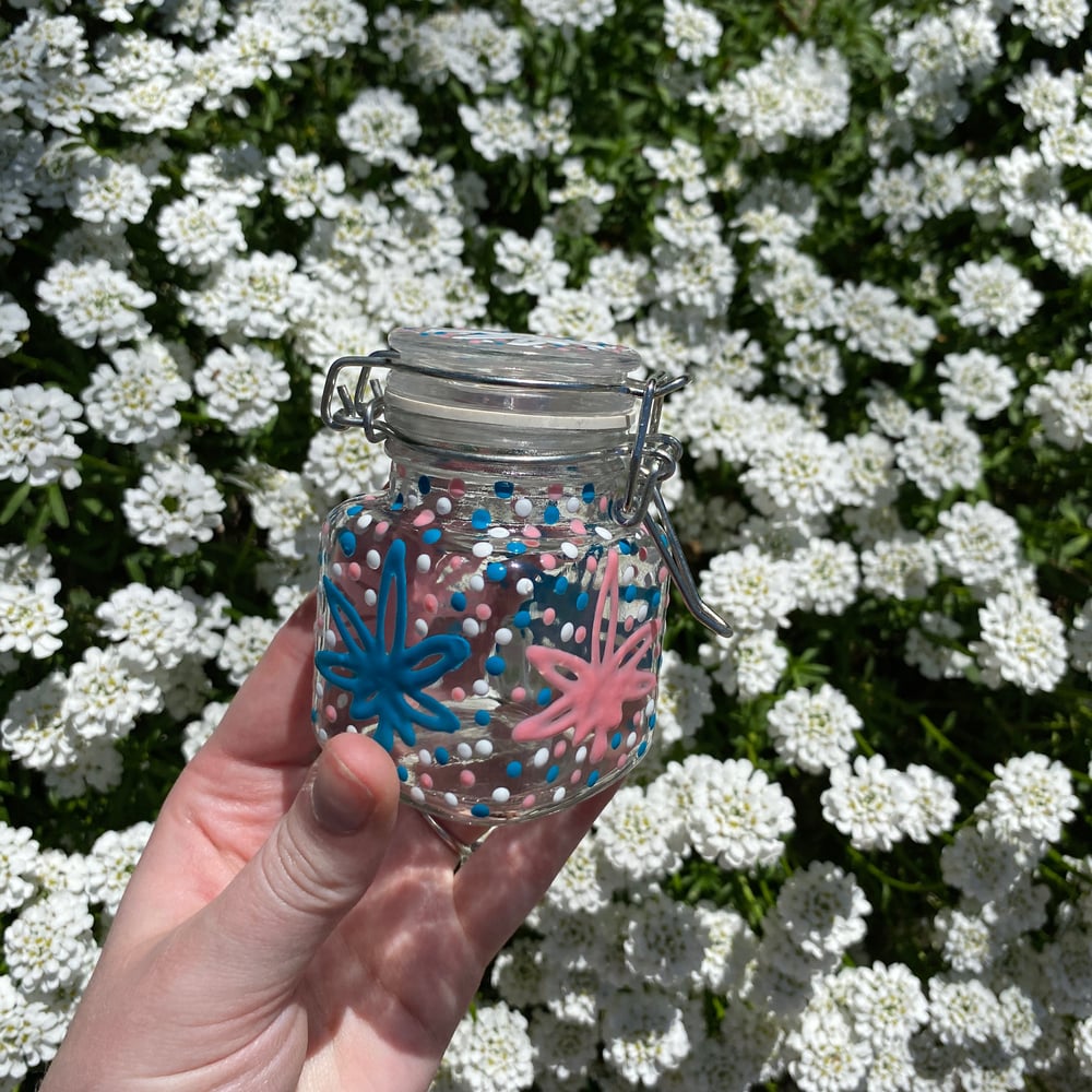 Image of cotton candy kush stash jar