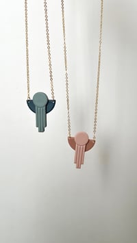 Image 4 of Milano #8 - Collier en laiton doré à l'or fin 24K