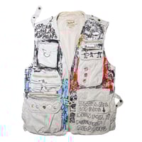 sketch vest    //  LARGE
