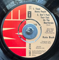Image 14 of Kate Bush, framed original 7" vinyl records