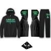 Link Up Unification black hoodie set.