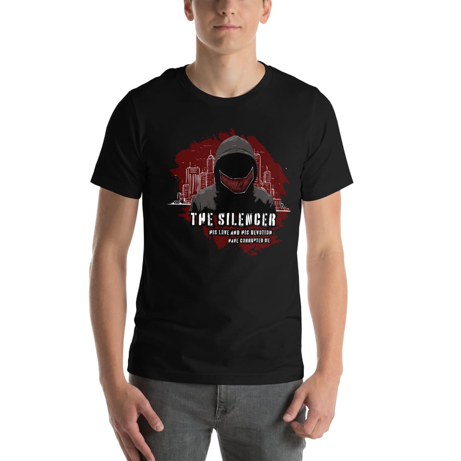 Image of The silencer officially licensed  under your scars Unisex t-shirt 
