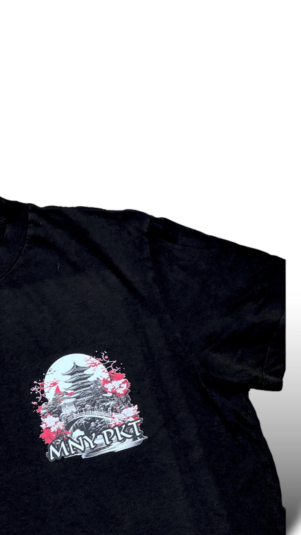 ASIAN PEACE T-SHIRT//BLACK