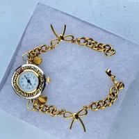 Image 2 of Freshwater Pearl Crystal Geneva Watch