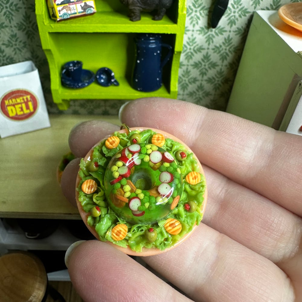 Image of Mixed Veggies Gelatin Earrings