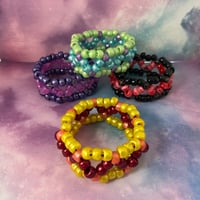 Image 4 of Random Zig Zag Kandi Cuff Bracele