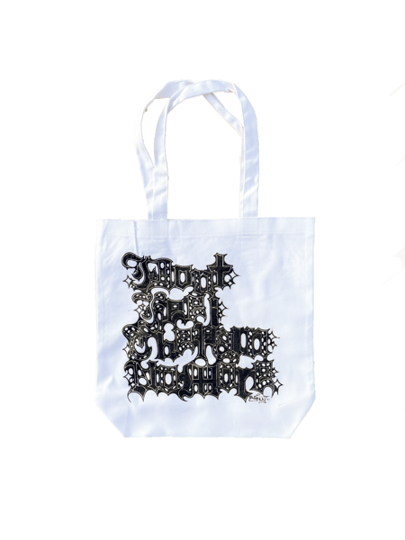 Image of “I DONT FEEL THE PAIN NO MORE” TOTE BAG