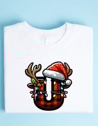 Image 21 of Christmas Alphabet Letters Shirt