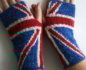 Image of anarchy in the UK handwarmers - PDF Pattern