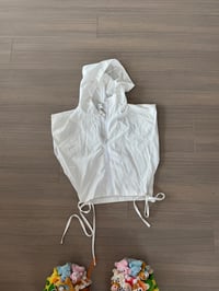 white fashion shirt (sz medium) 