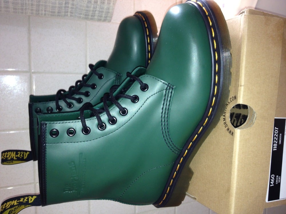 doc marten green