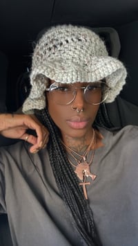 Image 1 of Knitted Floppy Hat