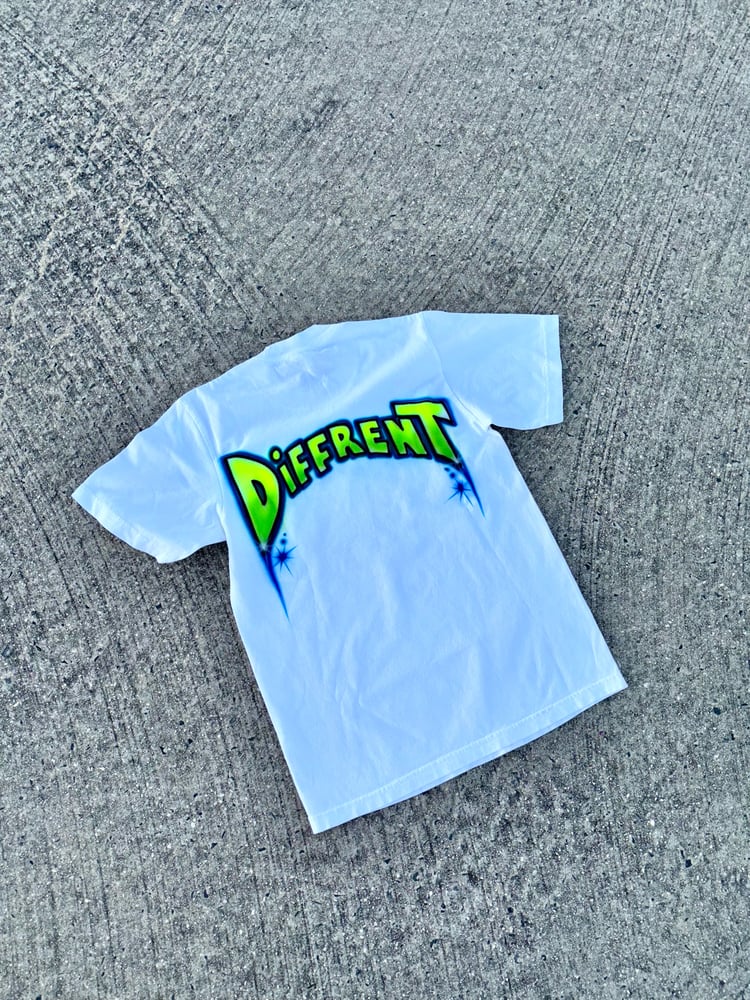 Image of White Airbrush Tee 