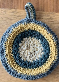 Image 3 of Hanging Crochet Plant Holder, Handmade  