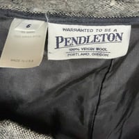 Image 7 of Vintage Pendleton Gray Speckled Wool Trouser Pants - Size 6 Women’s USA