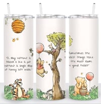 Pooh & tiger 20oz tumbler