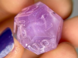 Image of Enchanted Fairy (finished to order) 7-Piece TTRPG Dice Set 